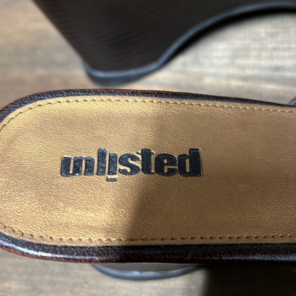 90’s Unlisted Showcase Brown Wedges - Picture 5 of 16